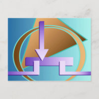 "Diagramme de circuit" imprimé art numérique, turq