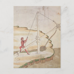 Carte Postale Diagramme d'une méthode d'approvisionnement en eau