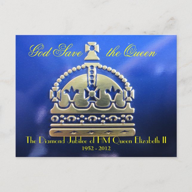 Carte postale Diamond Jubilee (Devant)
