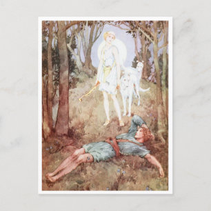 Carte Postale Diana et Endymion par Helen Stratton