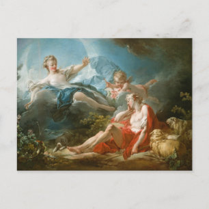 Carte Postale Diana et Endymion Par Jean-Honoré Fragonard