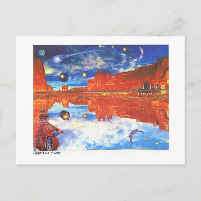 Carte Postale Dibble_Art12_Kokopelli-b1 (Devant)