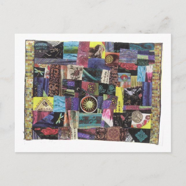 Carte Postale Dibble_Artworks_043_Crazed_Quilt_2 (Devant)