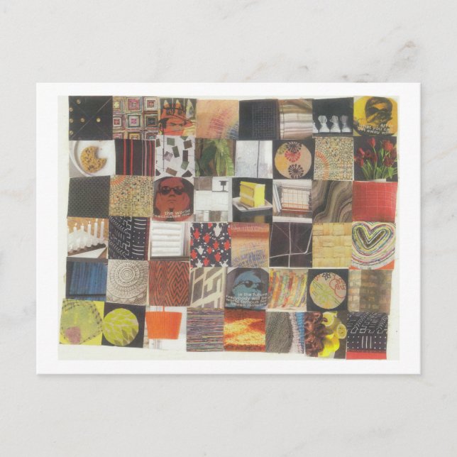 Carte Postale Dibble_Artworks_078_Sun_And_Shadows_Quilt_Number_T (Devant)