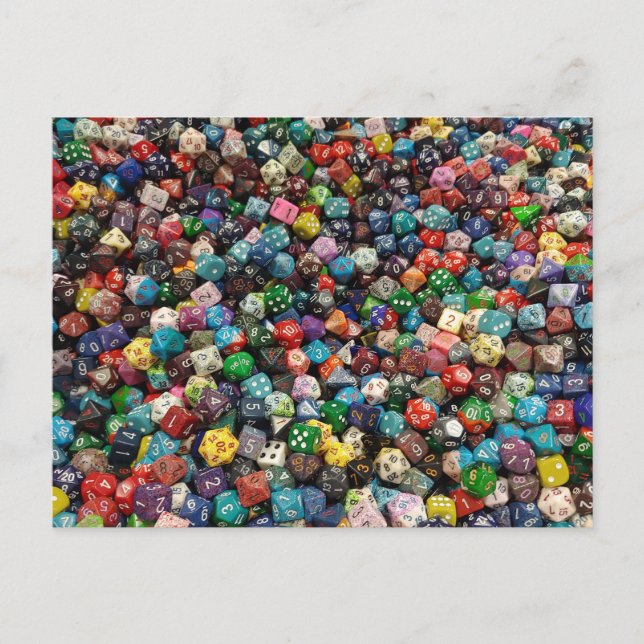Carte Postale Dice Goblins Unite (Devant)