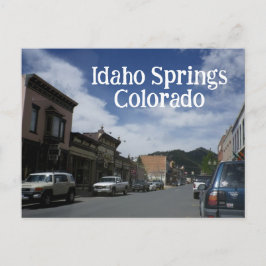 Carte postale d'Idaho Springs Colorado