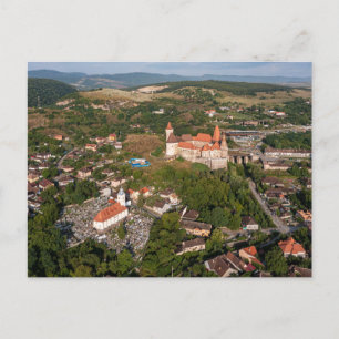 Carte Postale Die Burg Hunedoara en Rumänien