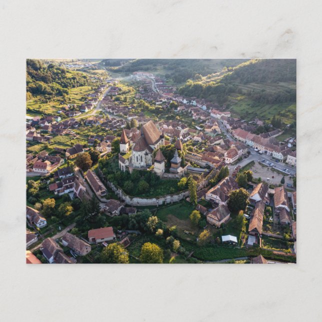 Carte Postale Die Kirchenburg Biertan à Rumänien (Devant)