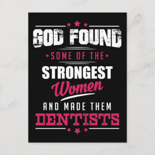 Carte Postale Dieu a fait des dentistes Hilarié conception de la