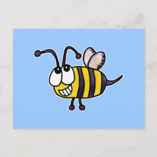 Carte Postale Dieu-Abeille Met Mon Amour Juste Parce Que