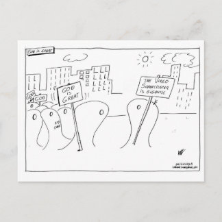 Carte Postale Dieu est grand