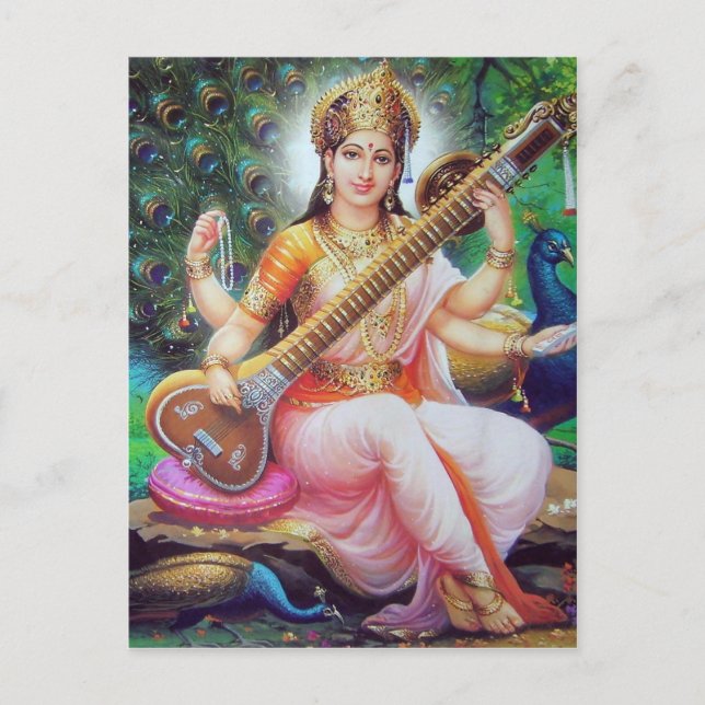 Carte Postale dieu indien (Devant)