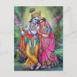 Carte Postale dieu indien