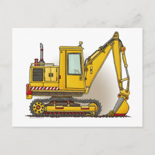Carte postale Digger Shovel