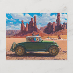 Carte postale d'illustration vintage
