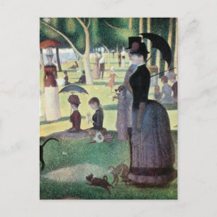 Carte Postale Dimanche après-midi, île La Grande Jatte par Seura