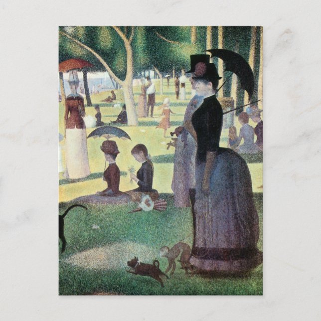 Carte Postale Dimanche après-midi, île La Grande Jatte par Seura (Devant)