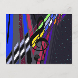 Carte Postale Dimensions dans la musique