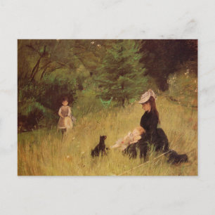 Carte postale d'In a Park de Berthe Morisot