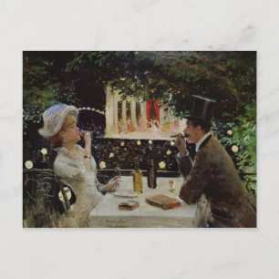 Carte Postale Dîner aux Ambassadeurs, c.1882