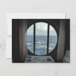 Carte Postale Dîner avec vue sur l'océan