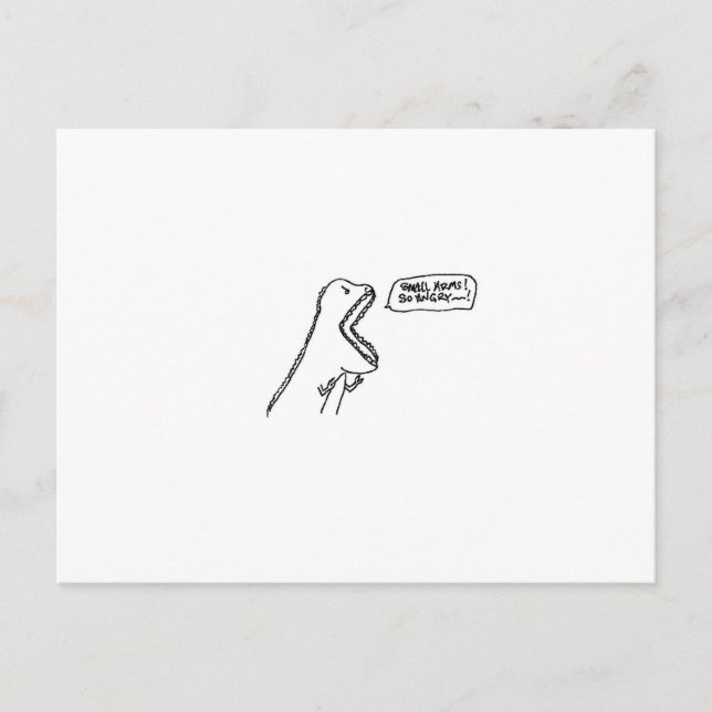 Carte Postale dino (Devant)