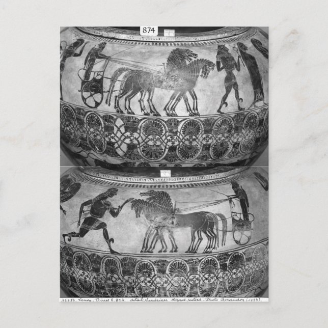 Carte Postale Dinos mansardés (Devant)