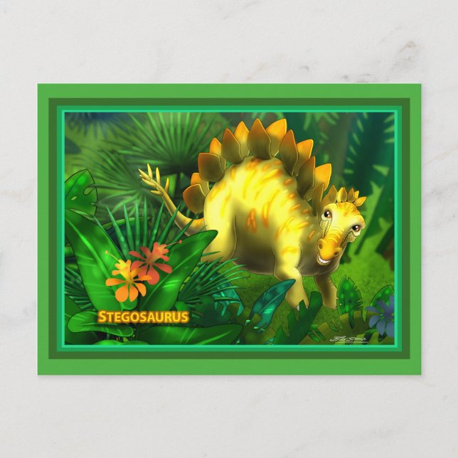 Carte Postale DInosaur (Devant)