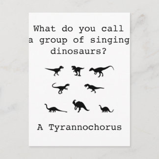 Carte Postale Dinosaure