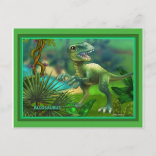 Carte Postale Dinosaure