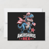 Dinosaure 4 juillet Amerisaurus T Rex Drôle