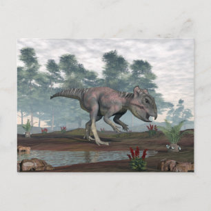 Carte Postale Dinosaure archaeoceratops