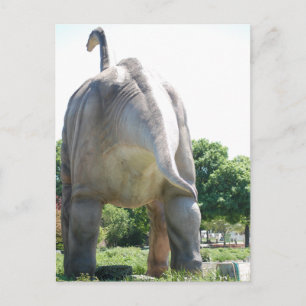 Carte Postale Dinosaure Brontosaurus