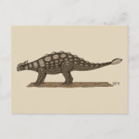 Dinosaure crétacé Ankylosaurus