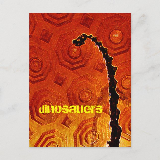 carte postale dinosauts (Devant)