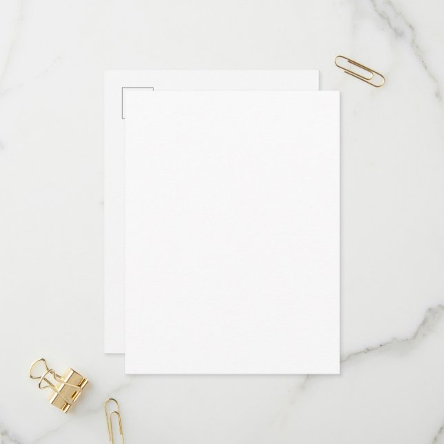 Carte postale d'invitation (Devant/Arrière en situation)