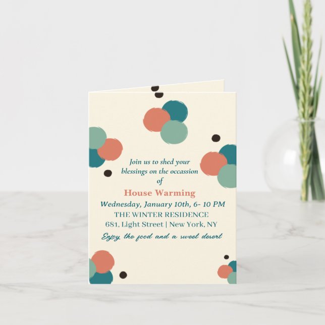 Carte postale d'invitation (Devant)