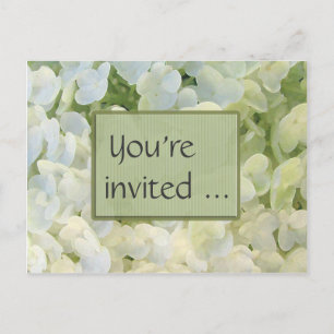 Carte postale d'invitation facile