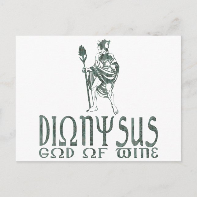 Carte Postale Dionysus (Devant)
