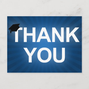 Carte Postale diplôme cap : bold merci