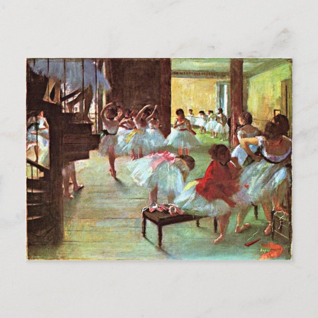 Carte Postale Diplôme - École de ballet (Devant)