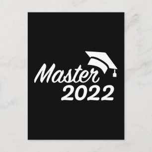 Carte Postale Diplôme Master 2022