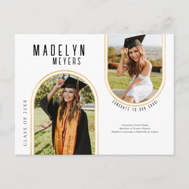 Carte Postale Diplôme photo Arch moderne (Devant)