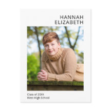 Diplôme photo simple et moderne