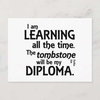Carte Postale Diplôme Tombstone