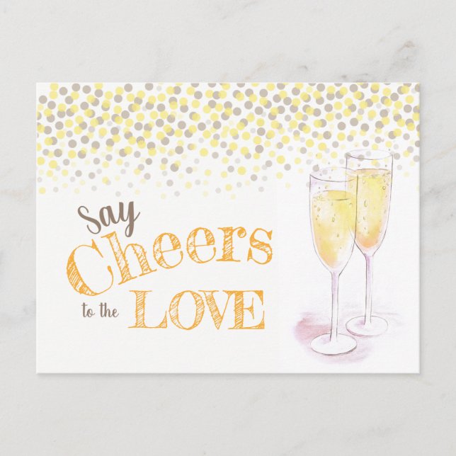 Carte Postale Dire applaudissez la dégustation de champagne de l (Devant)