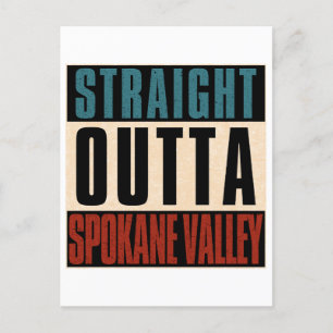 Carte Postale Direct en direction de Spokane Valley Washington W
