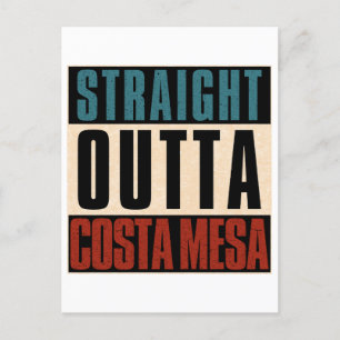 Carte Postale Directement en périphérie de Costa Mesa Californie