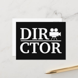 Carte Postale Directeur de movie