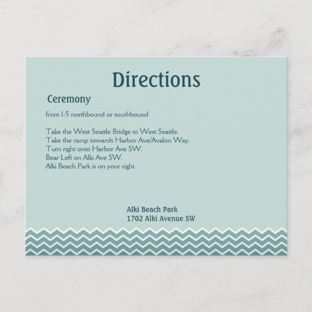 Carte Postale Direction des Mariages de baleines (Devant)